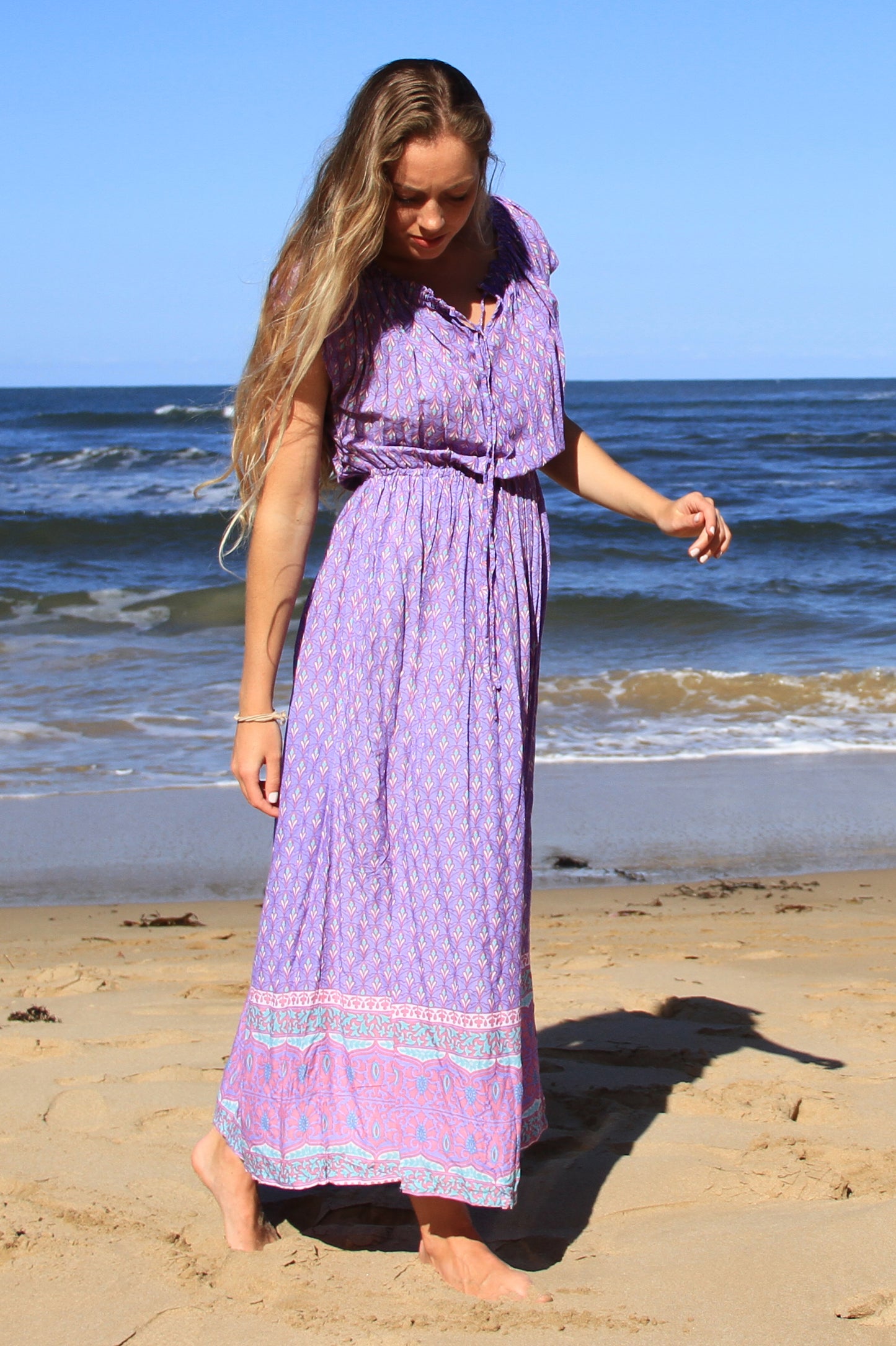 Gypsy Soul Dress Purple