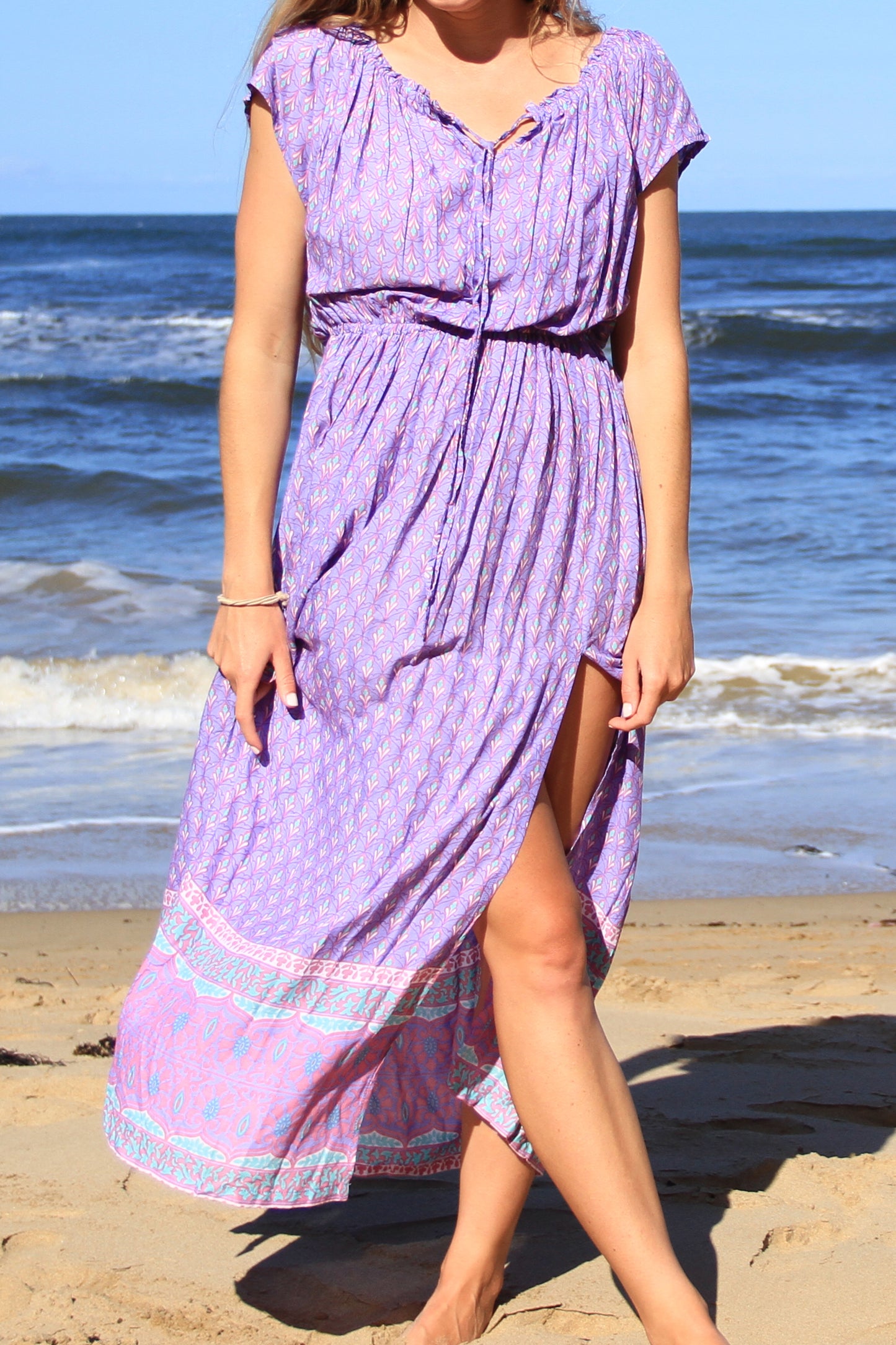 Gypsy Soul Dress Purple