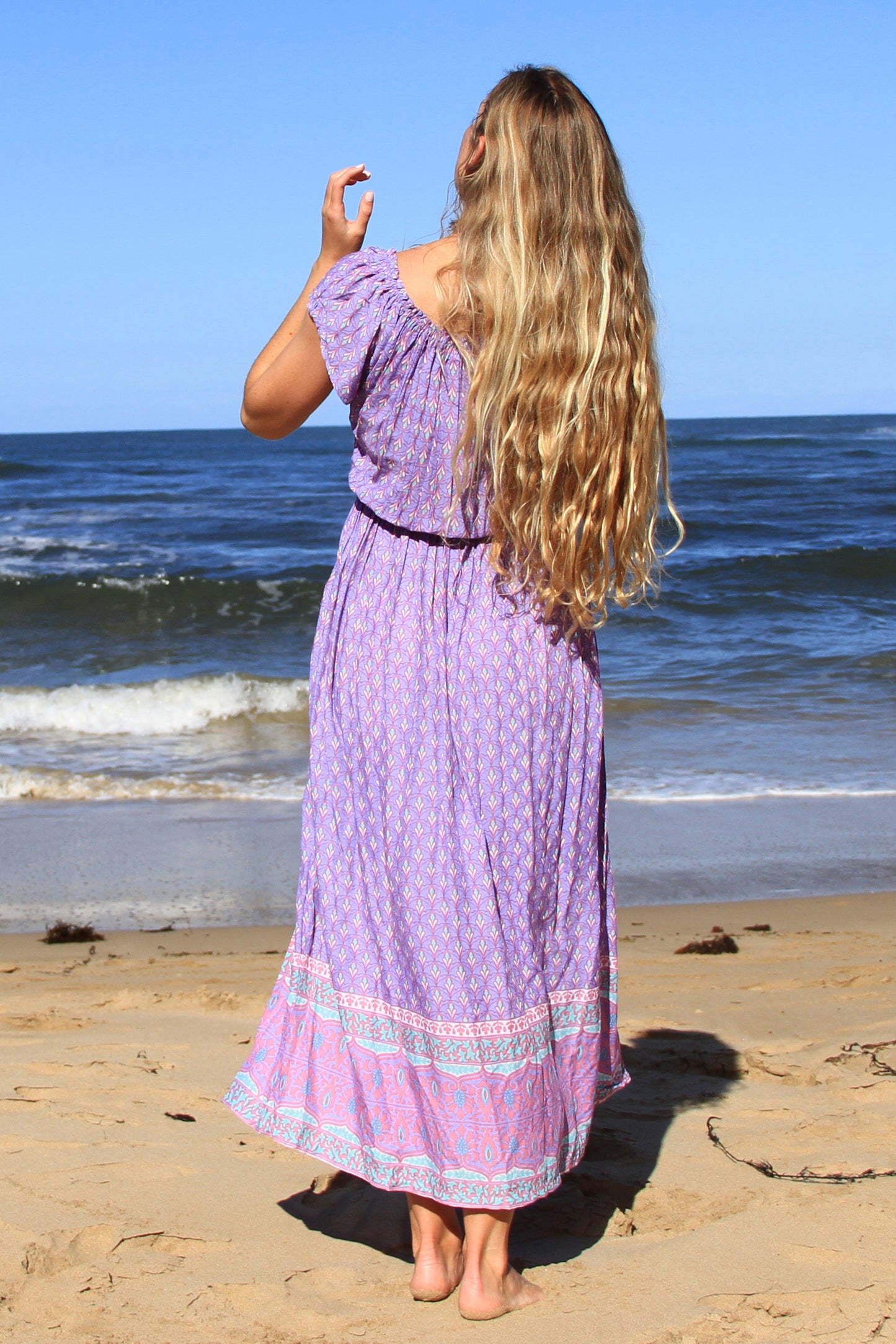 Gypsy Soul Dress Purple