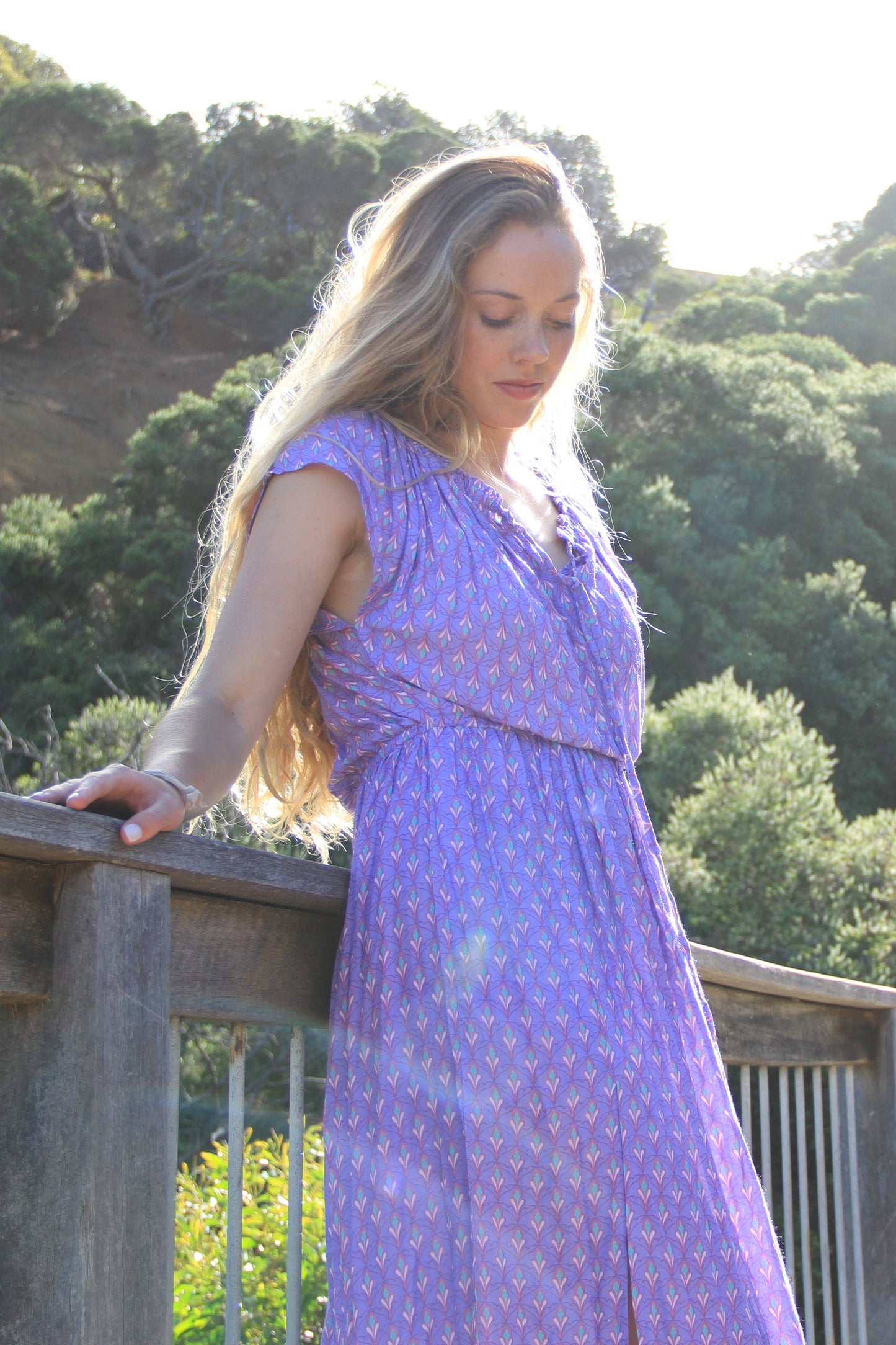 Gypsy Soul Dress Purple