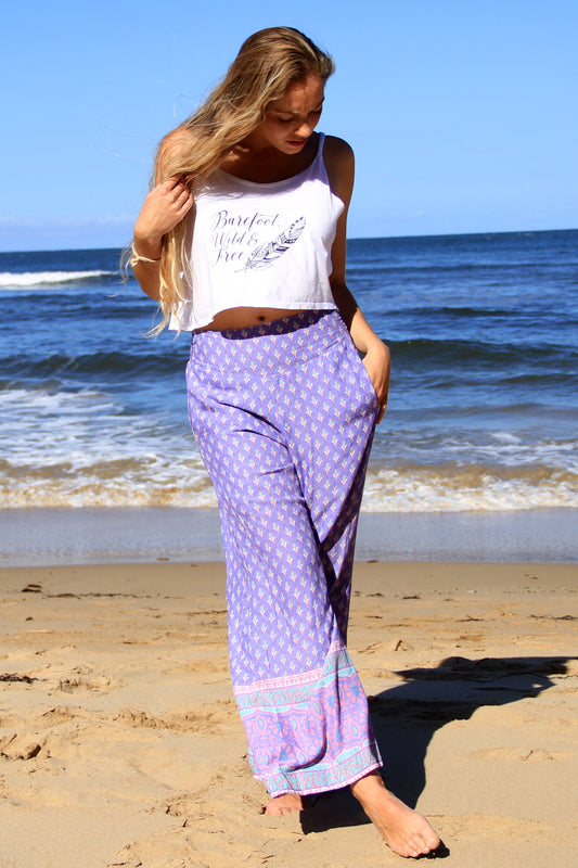 Gypsy Pocket Pants Purple